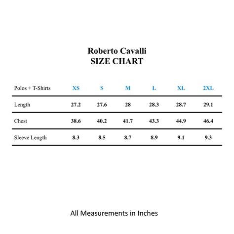 cavalli shirts|just cavalli shirt size chart.